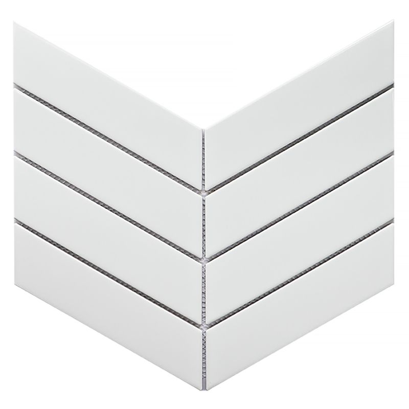 Classica Chevron White Matt (180x52mm)