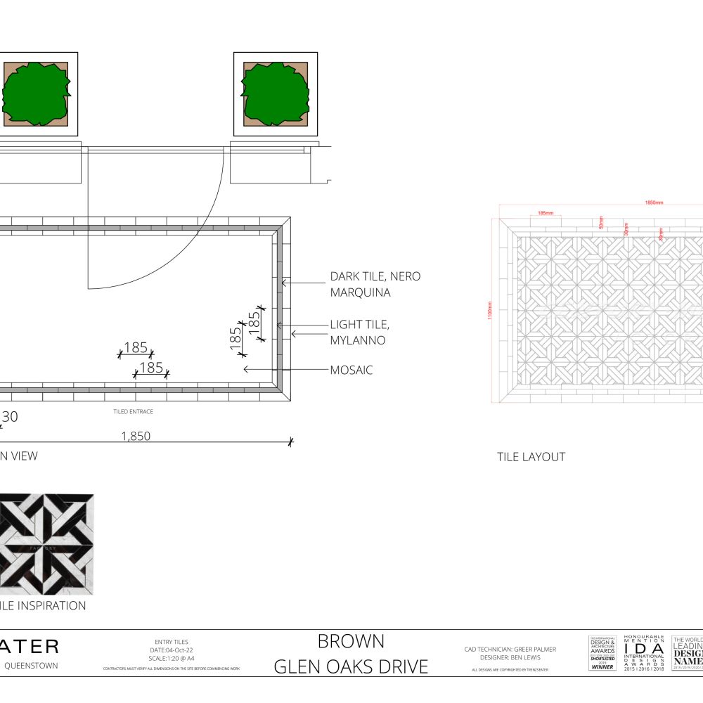 Plan drawings