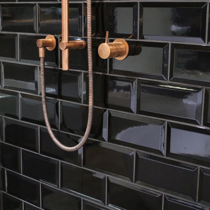 Bevel Brick Black